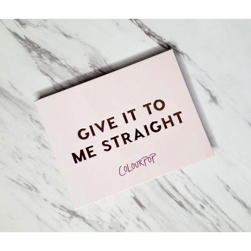 Colourpop Give It To Me Straight Eyeshadow Palette‎ 12 Shades